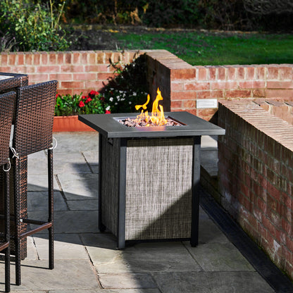 Teamson Home Outdoor Gas Fire Pit & Accessories